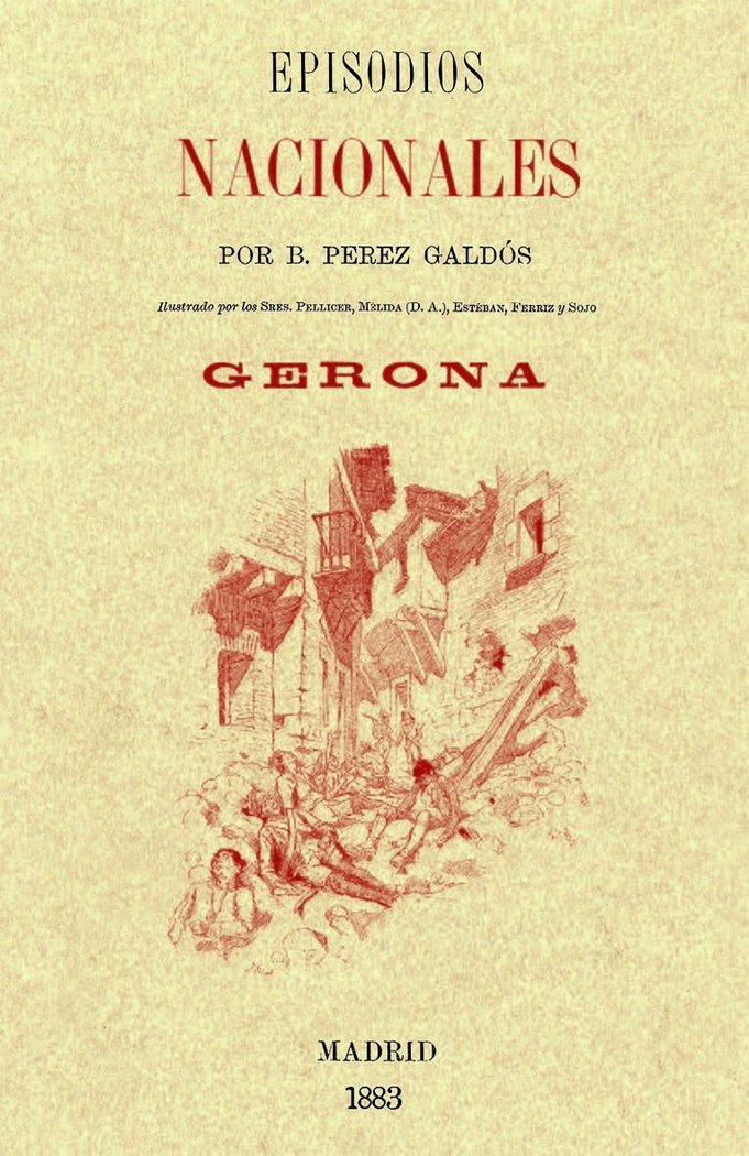 EPISODIOS NACIONALES, de PéREZ GALDóS | portada del libro