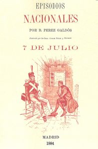 7 de julio, de PEREZ GALDOS,BENITO | portada del libro