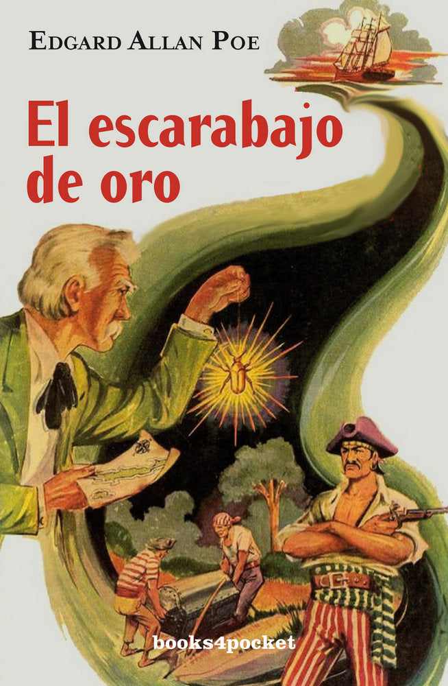 El escarabajo de oro, de POE, EDGAR ALLAN | portada del libro