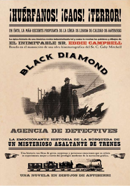 AGENCIA DE DETECTIVES BLACK DIAMOND, de CAMPBELL, EDDIE | portada del libro