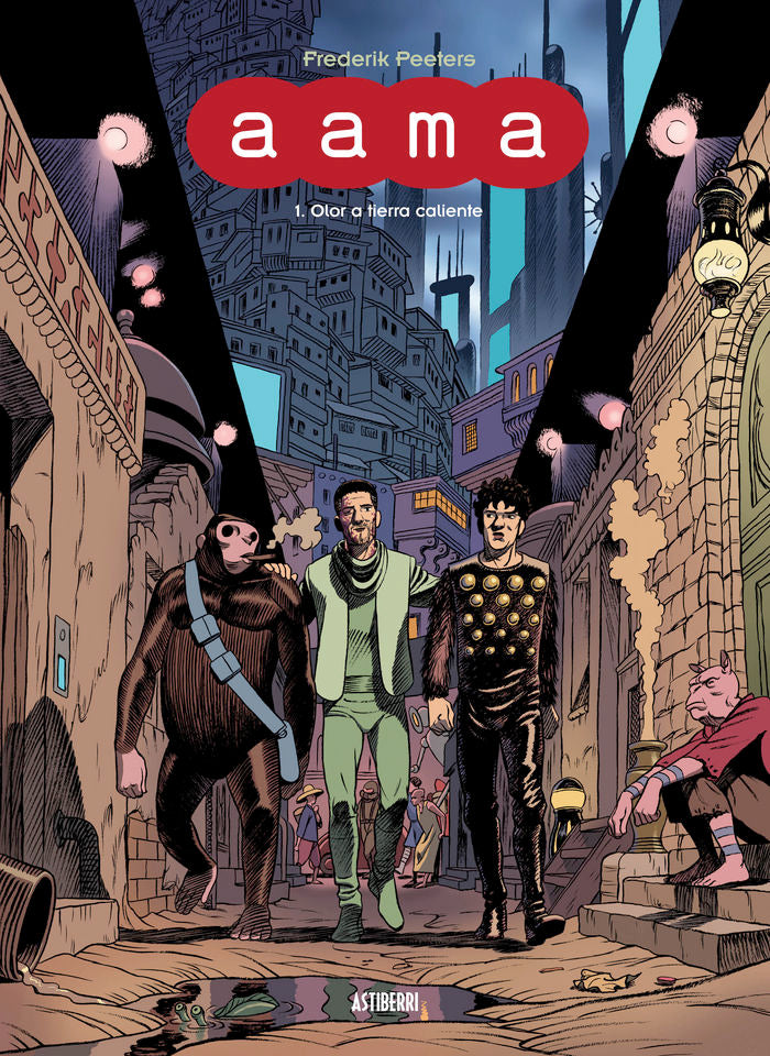 Aama 1. Olor a tierra caliente, de Peeters, Frederik | portada del libro
