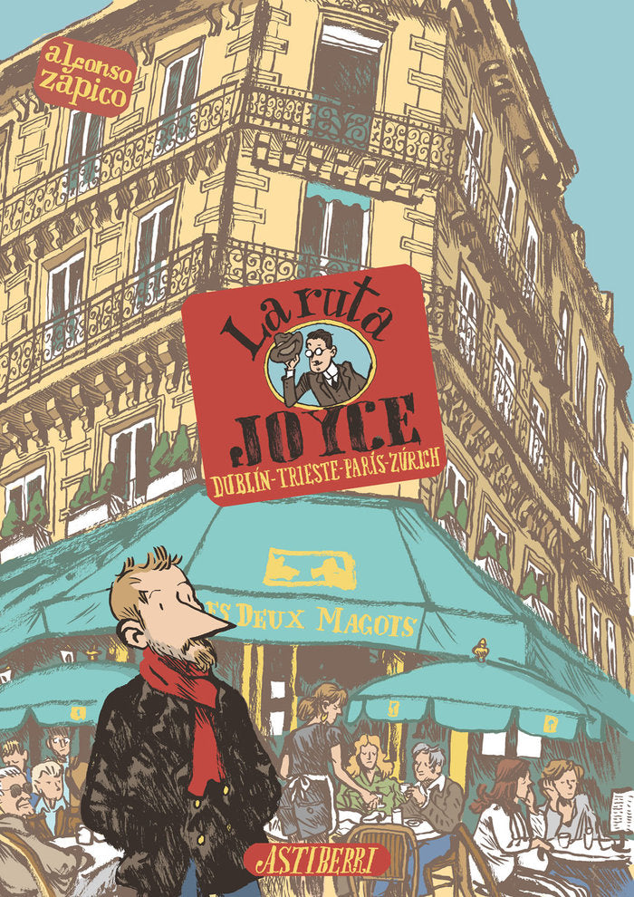 La ruta Joyce, de Zapico, Alfonso | portada del libro