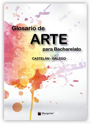 Glosario de arte para bacharelato castelán-galego, de González Piñeiro | portada del libro