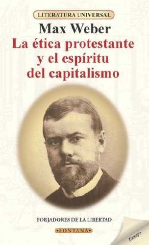ETICA PROTESTANTE Y EL ESPIRITU DEL CAPITALISMO, LA, de WEBER | portada del libro