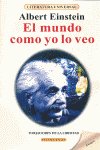 MUNDO COMO YO LO VEO, EL, de EINSTEIN, ALBERT | portada del libro