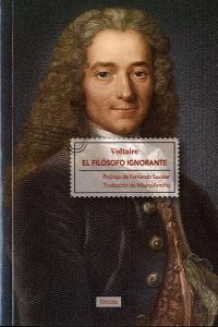 El filósofo ignorante, de Voltaire | portada del libro