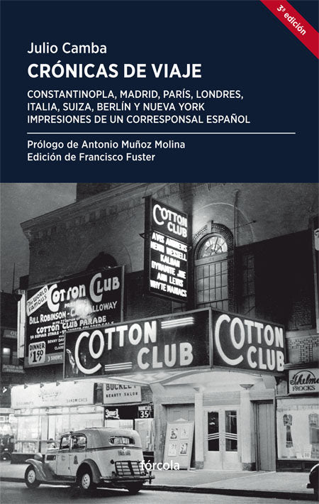 Crónicas de viaje, de Camba Andreu, Julio | portada del libro