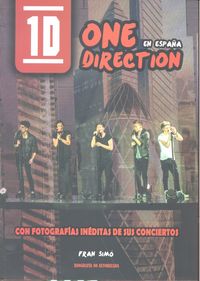 ONE DIRECTION EN ESPAÑA, de Mercadé Simó | portada del libro