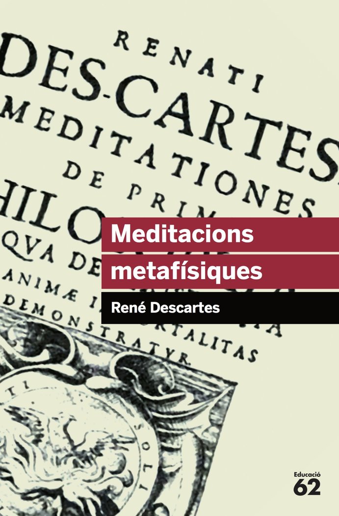 Meditacions metafísiques, de Descartes | portada del libro
