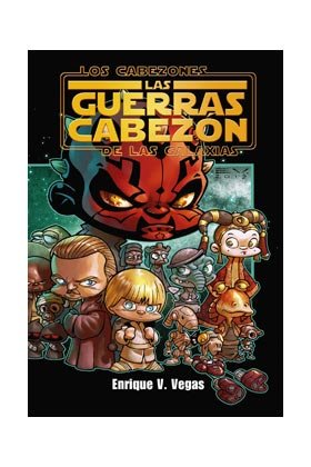 Los Cabezones de las Galaxias, de Vegas, Enrique | portada del libro