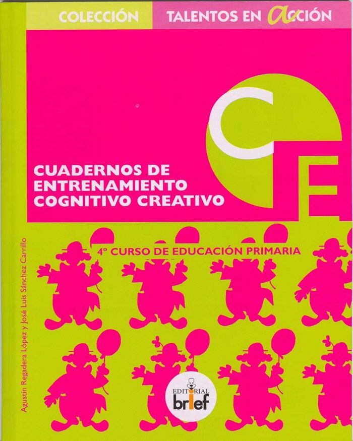 Cuaderno de entrenamiento cognitivo-creativo (4.º de Primaria), de Regadera López, Agustín | portada del libro