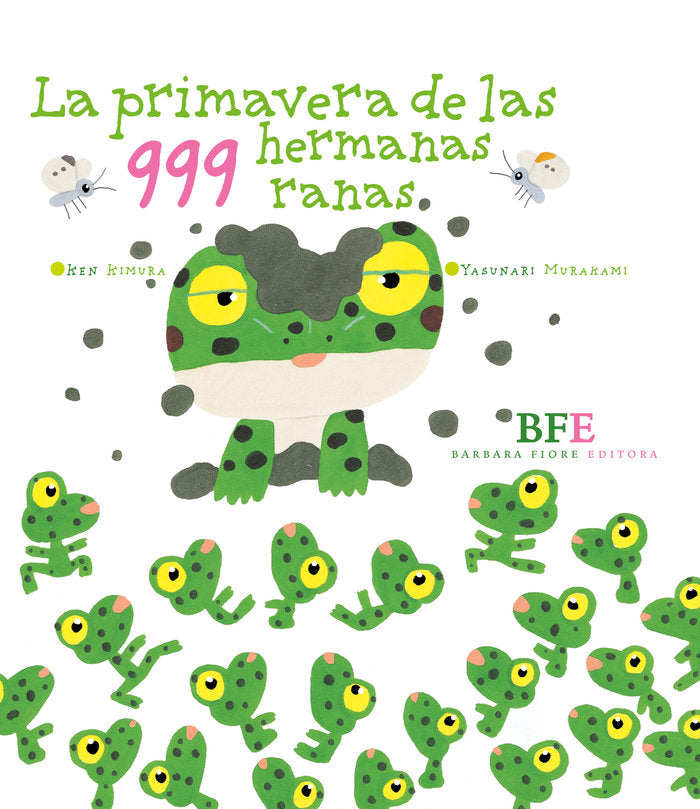 La primavera de las 999 hermanas ranas, de Kimura, Ken | portada del libro
