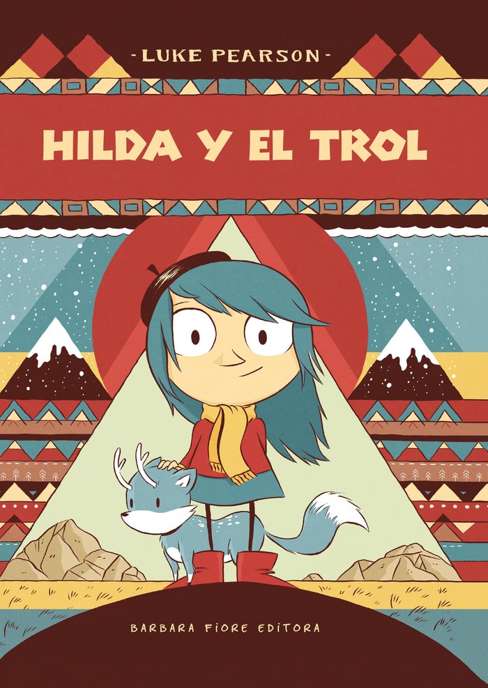 Hilda y el trol, de Pearson, Luke | portada del libro