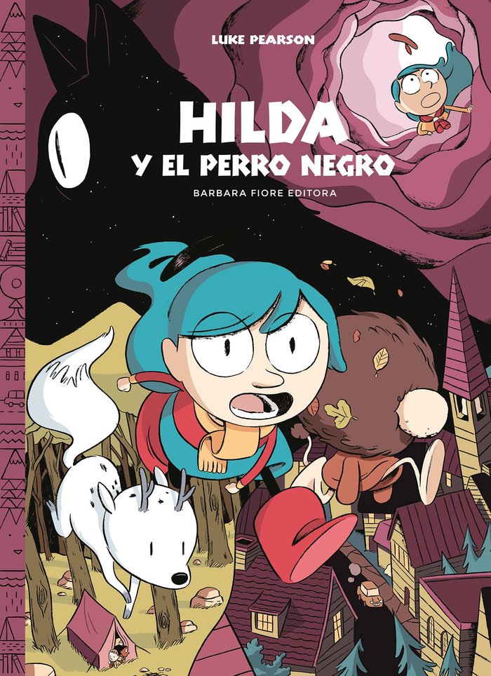 Hilda y el perro negro, de Pearson, Luke | portada del libro