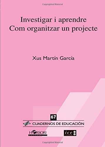 Investigar i aprendre, de Martín García, Xus | portada del libro