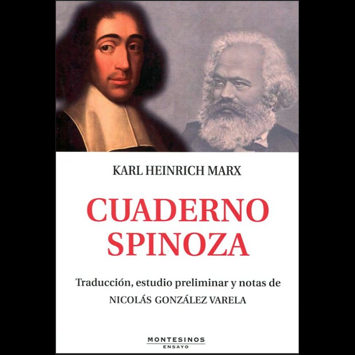 Cuaderno Spinoza, de Marx, Karl Heinrich | portada del libro