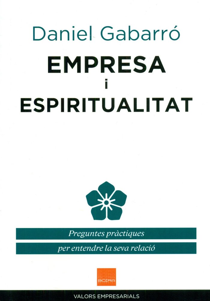 EMPRESA I ESPIRITUALITAT, de Gabarró Berbegal | portada del libro