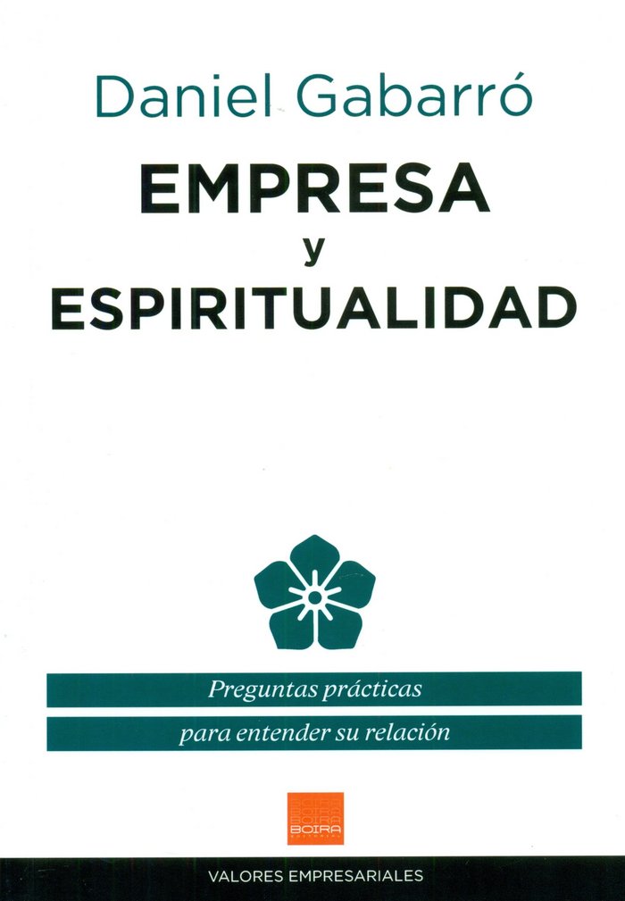 EMPRESA Y ESPIRITUALIDAD, de Gabarró Berbegal | portada del libro