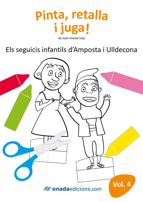 Els seguicis infantils dÆAmposta i Ulldecona, de Iniesta Llop | portada del libro