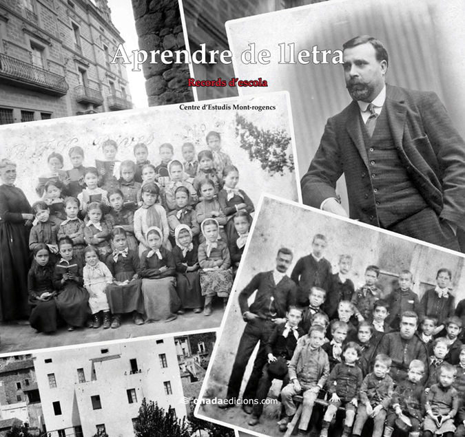 Aprendre de lletra, de Grup de Treball de la Fototeca del Centre d'Estudis Mont-rogencs | portada del libro