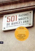 501 racons màgics de Barcelona que has de conèixer abans de morir, de Nuria Claver | portada del libro