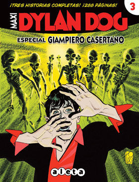 Maxi Dylan Dog 3, de Casertano | portada del libro
