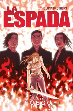 La espada 1, Fuego, de Luna | portada del libro
