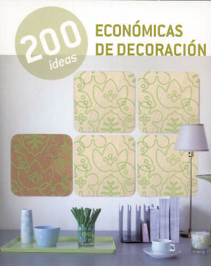 200 ideas económicas de decoración, de Vv. Aa. | portada del libro