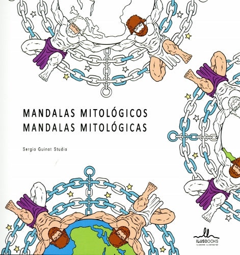 Mandalas mitológicos, de Sergio Guinot Studio | portada del libro