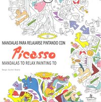 Mandalas para relajarse pintando con Picasso, de Guinot, Sergio | portada del libro