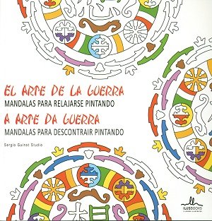 Mandalas para relajarse pintando el Arte de la Guerra, de Sergio Guinot Studio | portada del libro
