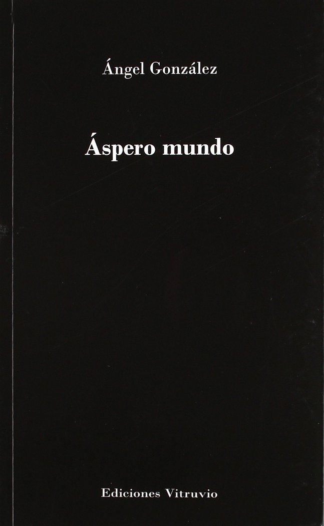 Aspero mundo, de GONZáLEZ | portada del libro