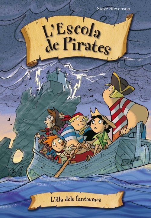L'illa dels fantasmes. Escola de Pirates 10, de Stevenson, Steve | portada del libro