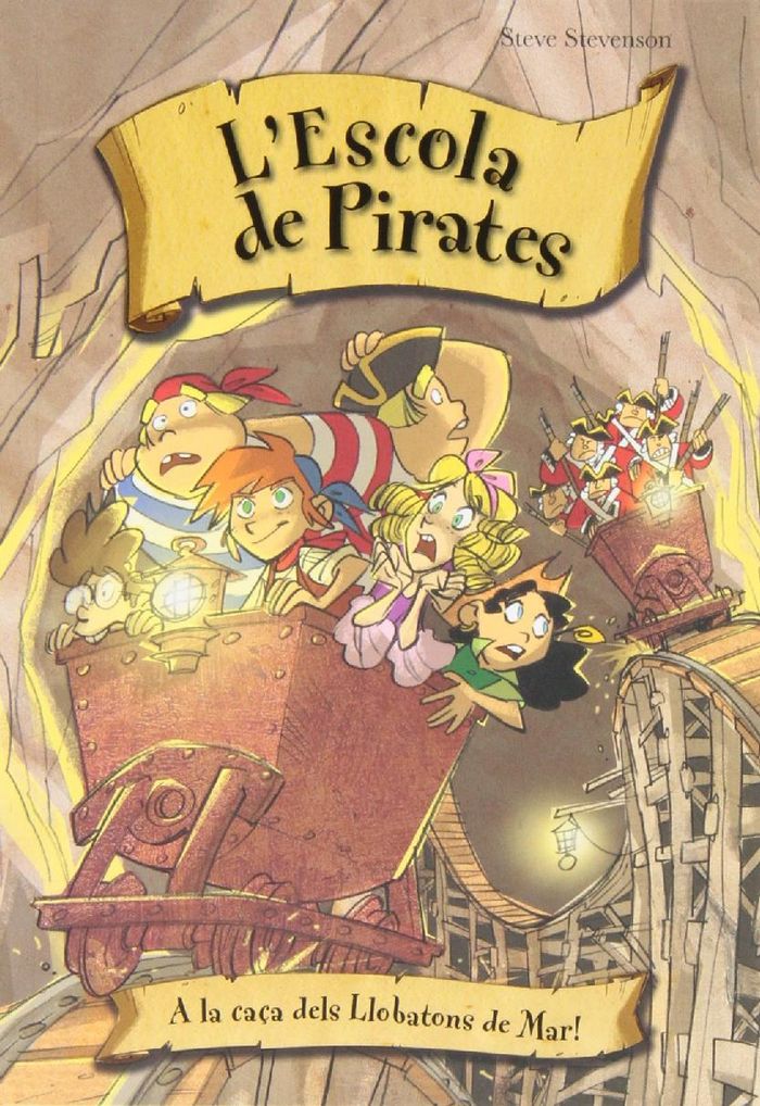 A la caça dels Llobatons de Mar!, de Stevenson, Steve | portada del libro