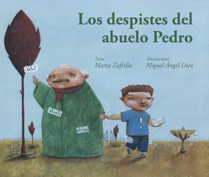 Los despistes del abuelo Pedro, de Zafrilla, Marta | portada del libro
