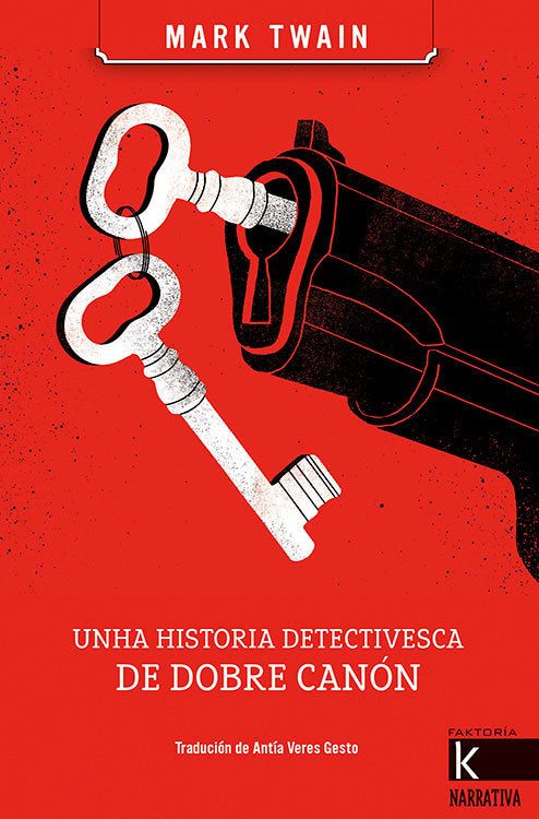 Unha historia detectivesca de dobre canón, de Twain, Marc | portada del libro