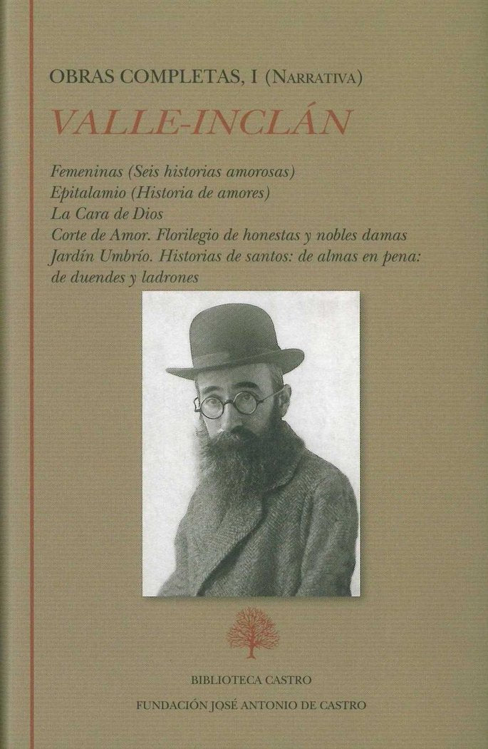 Femeninas. Epitalamio. La Cara de Dios. Corte de Amor. Jardín Umbrío, de del Valle-Inclán | portada del libro