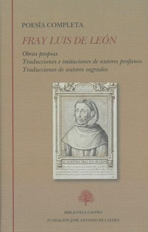Poesía completa (Obras propias. Traducciones e imitaciones de autores profanos. Traducciones de auto, de De León | portada de
