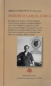 FEDERICO GARCIA LORCA II. TEATRO, de FEDERICO GARCIA LORCA | portada del libro