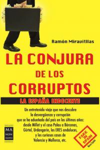 CONJURA DE LOS CORRUPTOS, LA, de Miravitllas | portada del libro