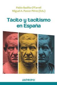 Tácito y tacitismo en España, de Badillo O'Farrell, Pablo | portada del libro