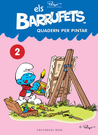 Els Barrufets. Quadern per pintar, 2, de Culliford, Pierre | portada del libro
