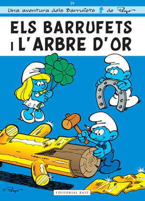 Els Barrufets i l'arbre d'or, de Jost, Alain | portada del libro