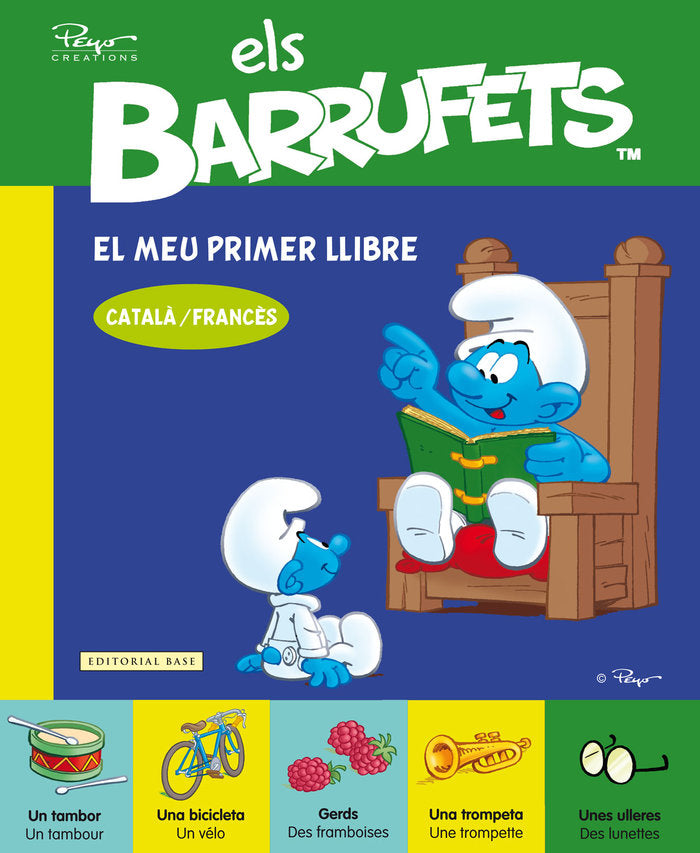 Els Barrufets. El meu primer llibre (Català-Francès), de PEYO | portada del libro
