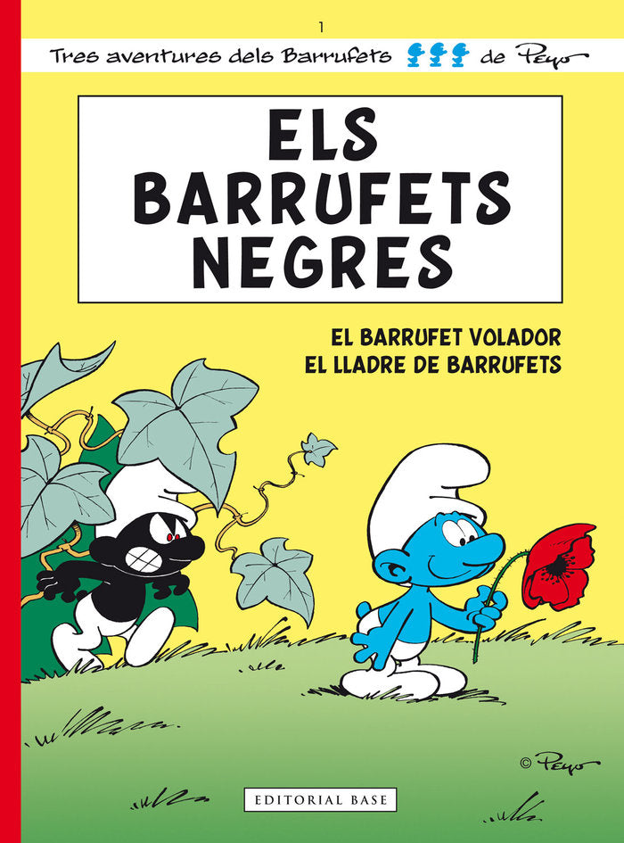 Els Barrufets Negres, de Delporte | portada del libro