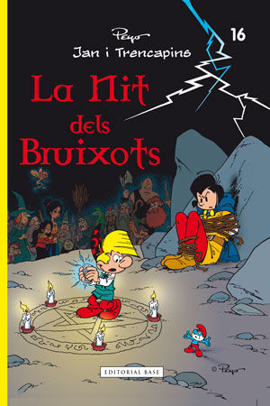 La nit dels bruixots, de Delporte | portada del libro