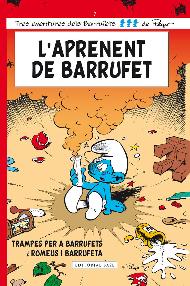L'aprenent de Barrufet, de Culliford | portada del libro