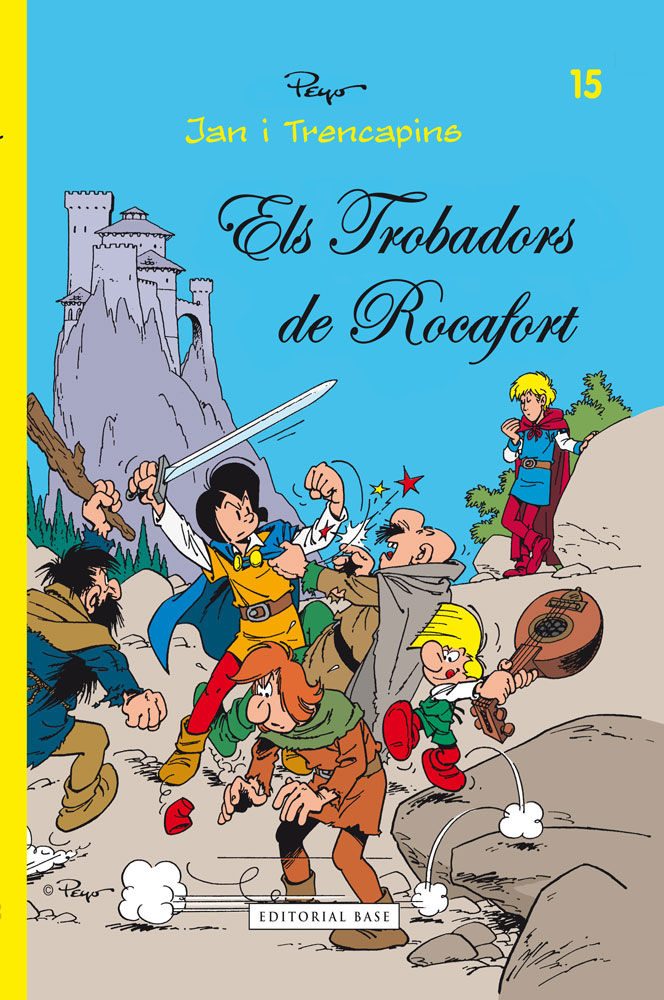 Els trobadors de Rocafort, de Delporte | portada del libro