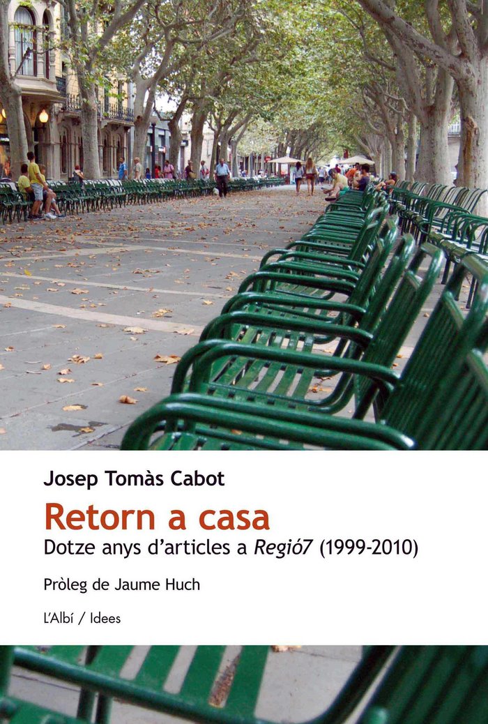 RETORN A CASA, de TOMAS CABOT, JOSEP | portada del libro