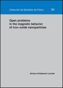 Open problems in the magnetic behavior of iron-oxide nanoparticles, de Urtizberea Lorente | portada del libro